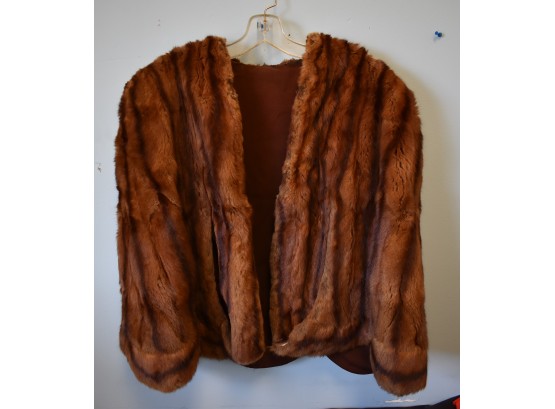 87.  Antique Fur Coat