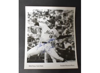 106. Bob Ojeda Autographed Photo.