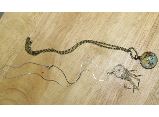22. Two Costume Jewlery Necklaces (2)