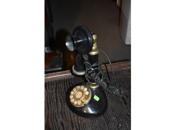 34. Antique Candlestick Phone