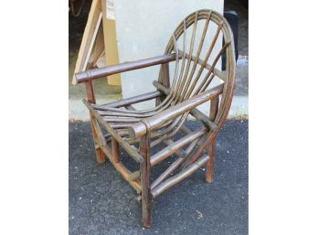 169. Antique Folk Art Chair