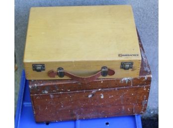 157. Wooden Storage Boxes (2)