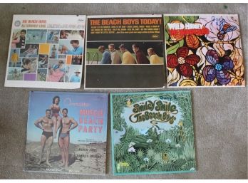 230. Beach Boys Records (5)