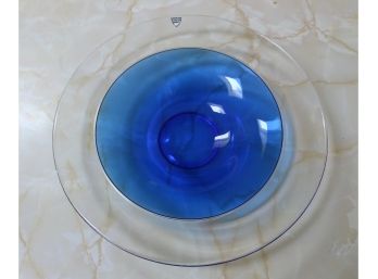 26. Cobalt  Blue Orrefors Bowl