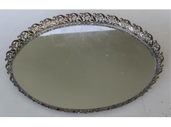 209. Antique Mirrored Tray