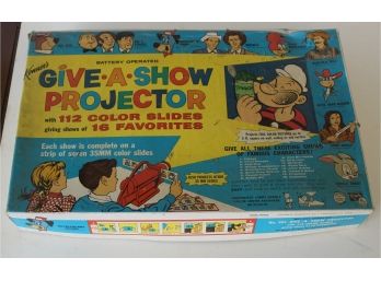 223. Vintage 1960s Kenner Give A Show Projector