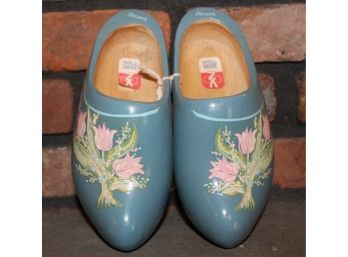 70. Hand Painted Clogs.