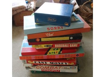 221. 14 1950s-1960s Parker Brothers And Other Board Games