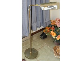 115. Brass Floor Lamp