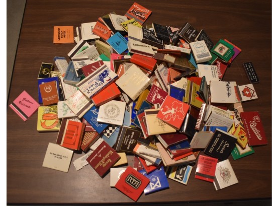 186. Large Collection Of Antique Matchbooks