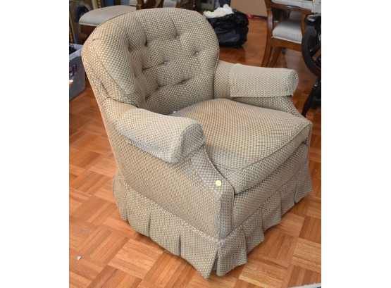 102. Upholstered Arm Chair
