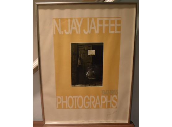 168. N. Jay Jaffee Expo Poster Signed