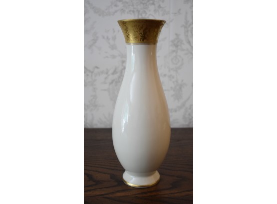 115. Rosenthal White And Gold Vase