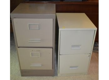 194. Pair Of Two Drawer File Cabinets