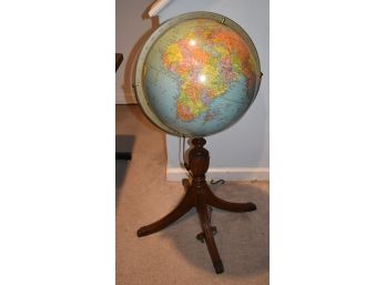 239. Antique Globe On Stand