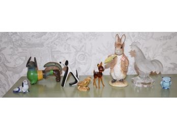 83. Miniature Animal Figures  (8)