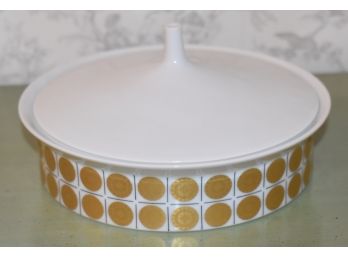 73. Mid Century Rosenthal Covered Bowl