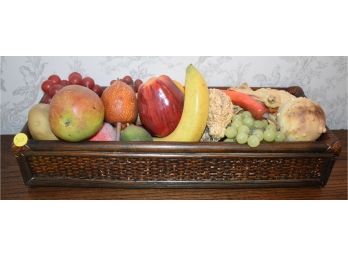 50. Decorative Basket With Fruit