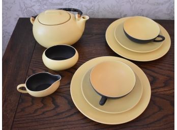 67. Mid Century Japanese Tea Set For Two