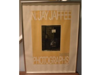 168. N. Jay Jaffee Expo Poster Signed