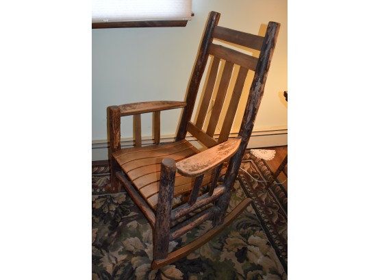 105. Arts And Crafts Rocking Chair