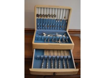 78. Rogers Flat Ware W/Case Assorted