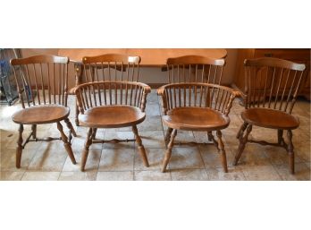 71. Antique Windsor Chairs (4)
