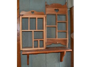 6. Wooden Wall Shelves (3)