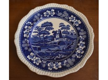 91. Spode Tower English Blue Palte