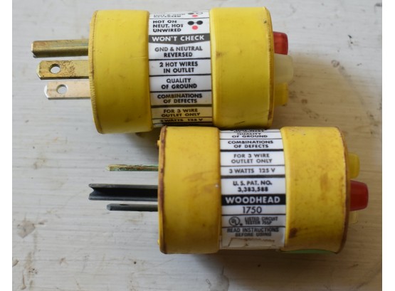 80. Woodhead Plug In Circuit Tester (2)