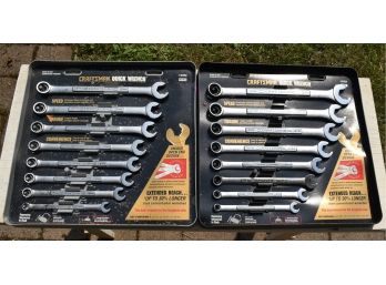 34. Craftsman Quick Wrench Sets Metric & Standard