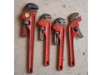 38. Ridgid Pipe Wrenches (4)