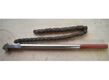62. National Tool C. Chain Wrench USA