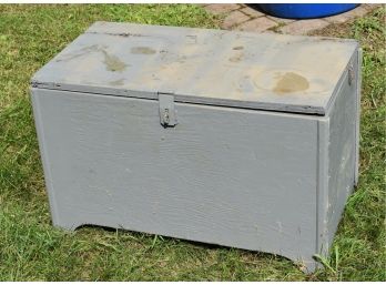 185. Homemade Wooden Tool Storage Box