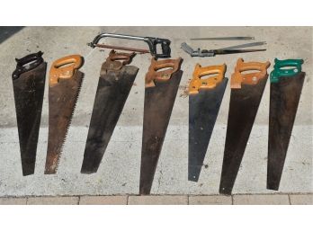 49. Dealers Lot Assorted Hand Saws (7)