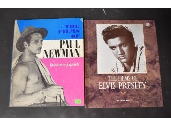 64. The Films Of Paul Newman & Elvis Presley Books (2