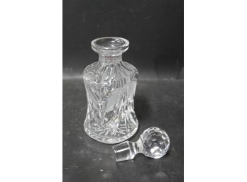 41. Cut Glass Decanter. W/ Glass Cork