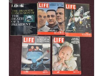 116. Collectors Lot Of Life Magizines And One Other (5)