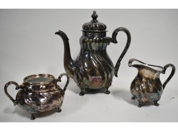 114. Antique German Tea Set