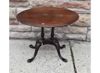 101. Vintage Mahogany Candle Stand