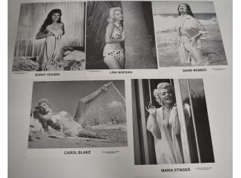 98. Bunny Yeager Mixed Model Pin-Up Photo Pack  (5)