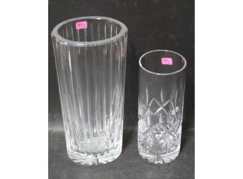 49. Pressed Glass Vase (2)