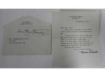8. TLS Eleanor Roosevelt Letter