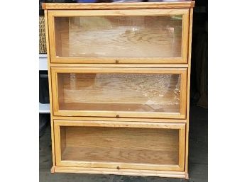 3-Tier Barrister Bookcase, Newer Model, VG Condition