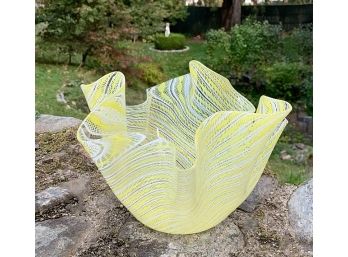 Italian, Murano Glass Handkerchief Vase