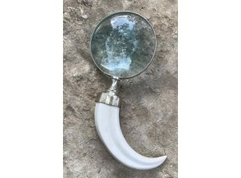 Vintage Magnifying Glass, Horn Handle