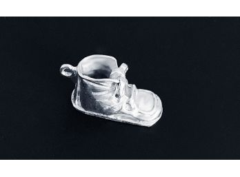 Vintage Sterling Baby Shoe Charm