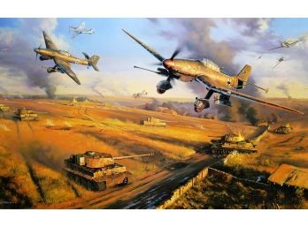Rare World War 2 WW2 Military Tank Ammunition Gun Rifle Artillery Art Museum Print Limited Edition #1 Of 1