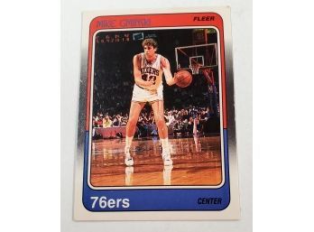Vintage Philadelphia 76ers Mike Gminski NBA Basketball Card Fleer #87 Of 132 Lot #59