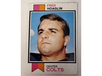 Vintage Fred Hoaglin Baltimore Colts Football Card #259 Lot #156
